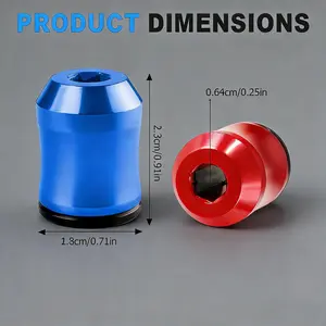 Strong Magnetic Screw Ring | Universal 3‑in‑1 | Precision Fit | Durable Aluminum Alloy | For Hex Screwdrivers & Power Bits