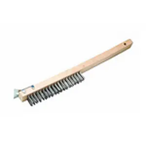 13 1/2" Stainless Steel Wire Brush with Scraper