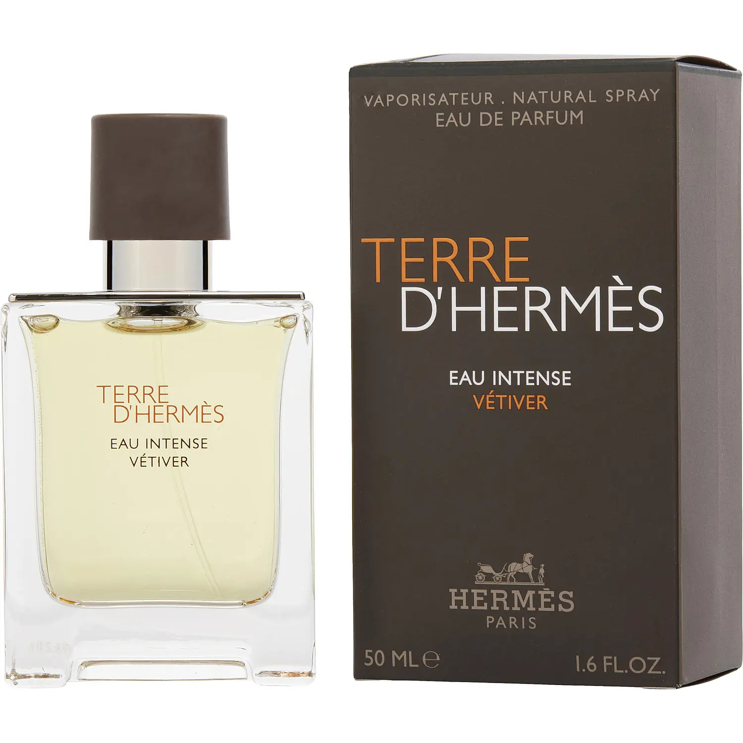 Terre D'hermes Eau Intense Vetiver By Hermes Eau De Parfum For Men