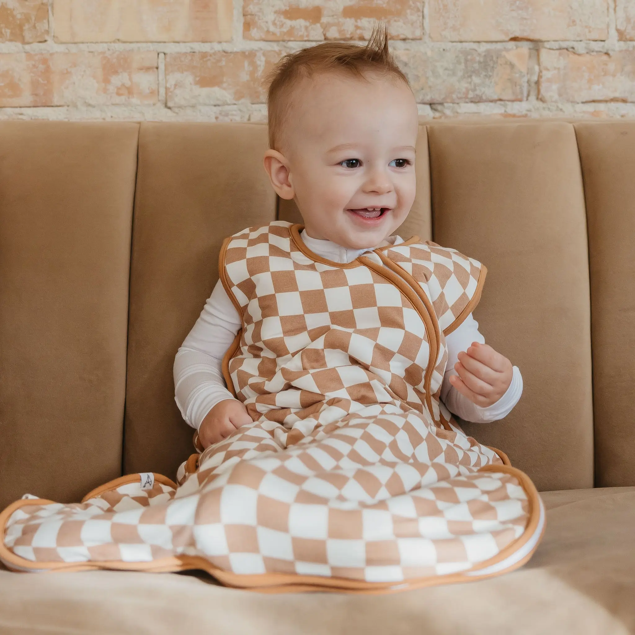 Copper Pearl- Rad- Baby Sleep Bag - Sleeveless Knit Plush 3-Layer Fabric Lightweight Breathable Wearable Blanket for Babies & Toddlers with Signature Buttery-Soft Texture