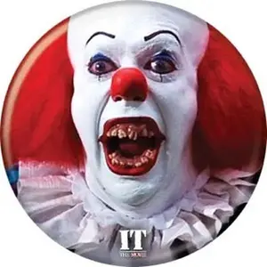 It Pennywise Teeth Buttons 1.25" Round