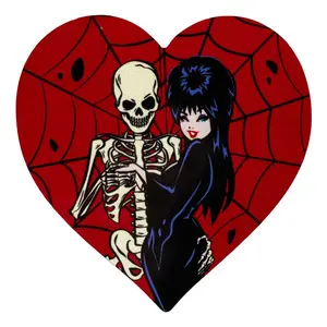 Elvira Viva Til Death Heart Magnet