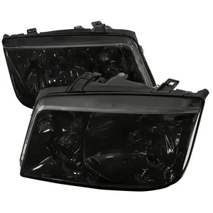 1999-2005 Volkswagen Jetta/Bora Mk4 V3 Factory Style Headlights (Chrome Housing/Smoked Lens)