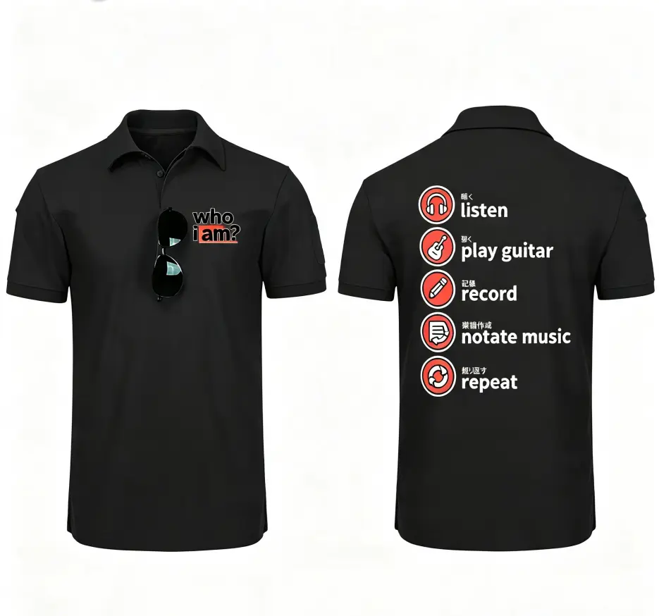 Original Graphic Design POLO– Can You Guess My Job from This polo? Streetwear Style