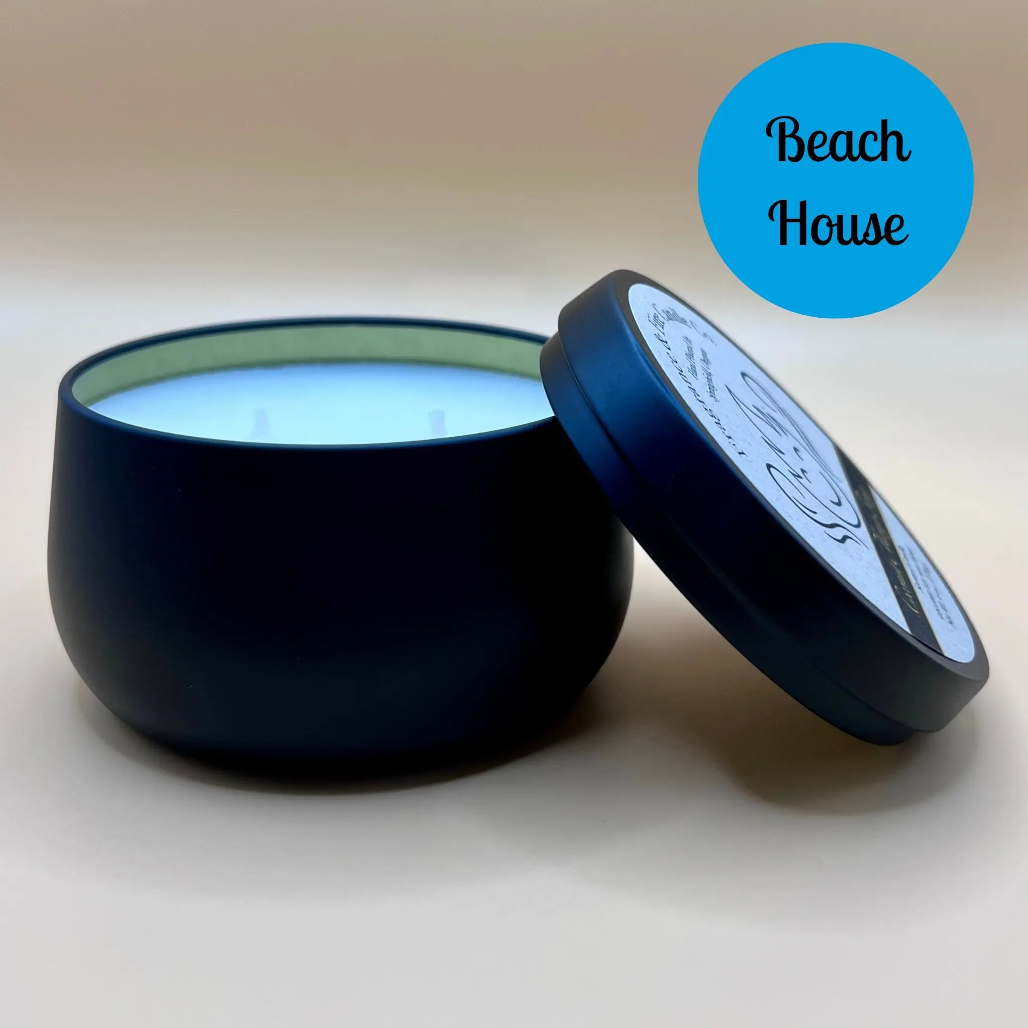 Beach House Candle | Sea Salt, Mint & Marine Breeze