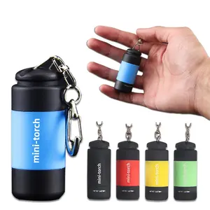 Mini USB Rechargeable Flashlight, Portable Led Flashlight, 1 Count Keychain Flashlight, Fingertip Flashlight For Outdoor Camping & Hiking