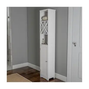 Lavish Home 67" Bathroom/Laundry Linen Tower Storage Cabinet Lavish Home 67" Bathroom/Laundry Linen Tower Storage Cabinet
