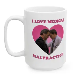 House And Wils*n I Love Medical Mug, Dr House House Md Mug