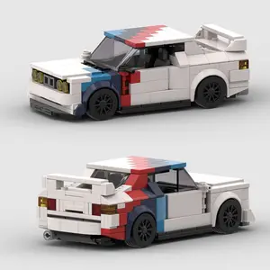 372pcs Moc Building Block Car Model Set, Moc Blocks Set, Stem Educational Creative Toy, DIY Assembly Kit for Adults, Perfect Gift for Birthday Christmas, Building Block Sets