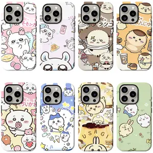 Chiikawa Usagi & Hachiware Phone Case, Perfect Gift for Fans, Shockproof TPU Cover for iPhone 17, 16, 15, 14, 13, 12, 11, Pro, Pro Max, Air, Plus | Samsung Galaxy S23, S24, S25, S26, Plus, Ultra