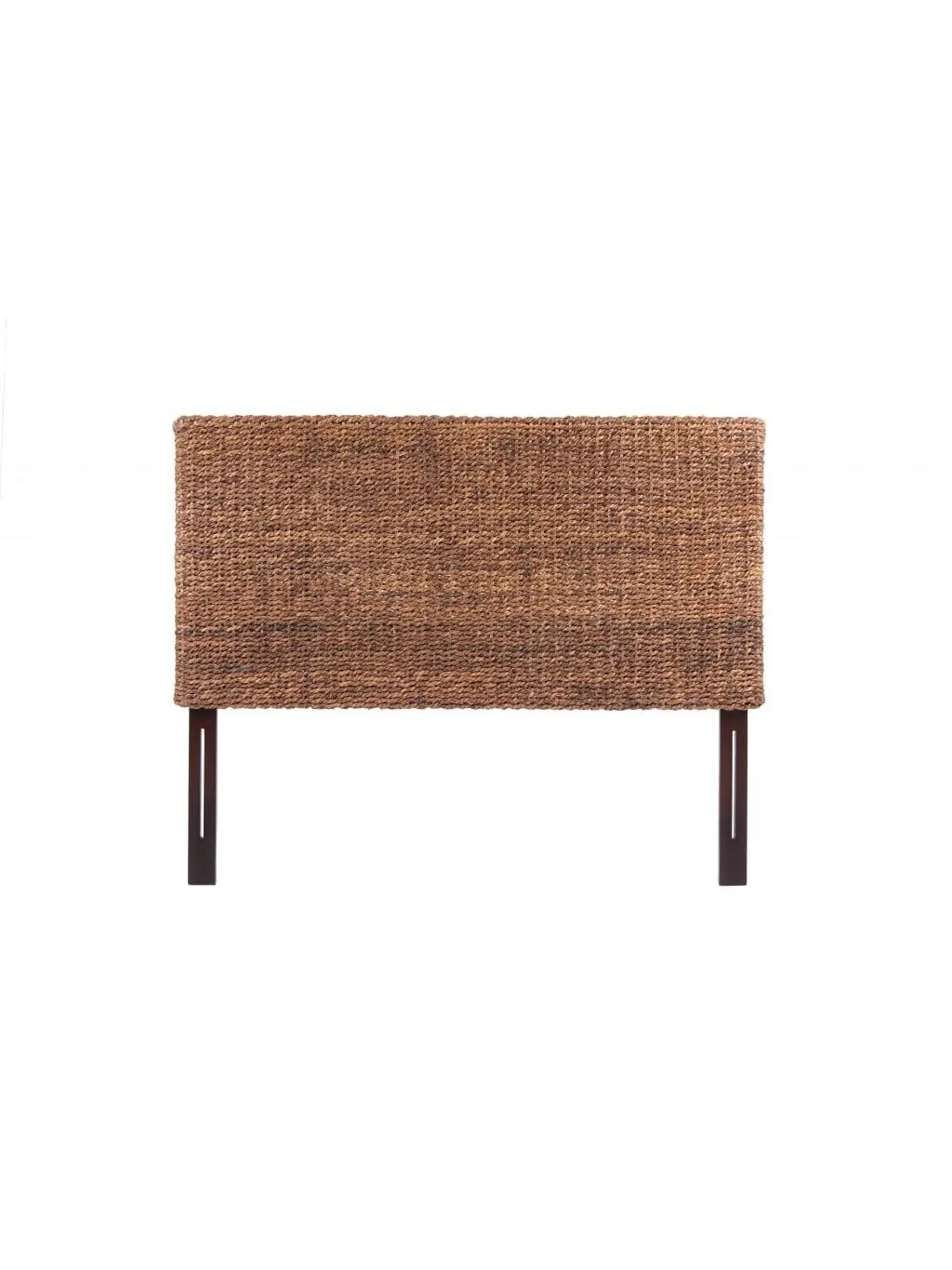 212 MAIN Queen Size Woven Banana Leaf Straight Rectangular Headboard - Brown Natural-Rustic Weave, Modern Bedroom Custom Made, Country Rustic Style, Contemporary Home Decor, 54"x62.5"x3.5" Indoor Furniture (Headboard Ideas)