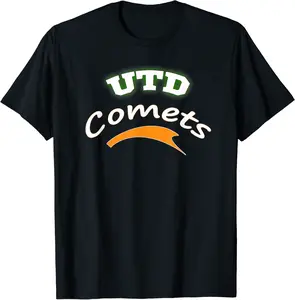 UTD Comets Dallas Texas Student T-Shirt - Williamze Shop D3OB085SR1FGZ
