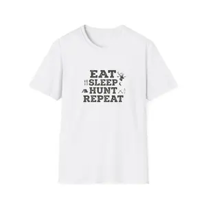 Eat Sleep Hunt Repeat T-Shirt | Hunting Graphic Tee