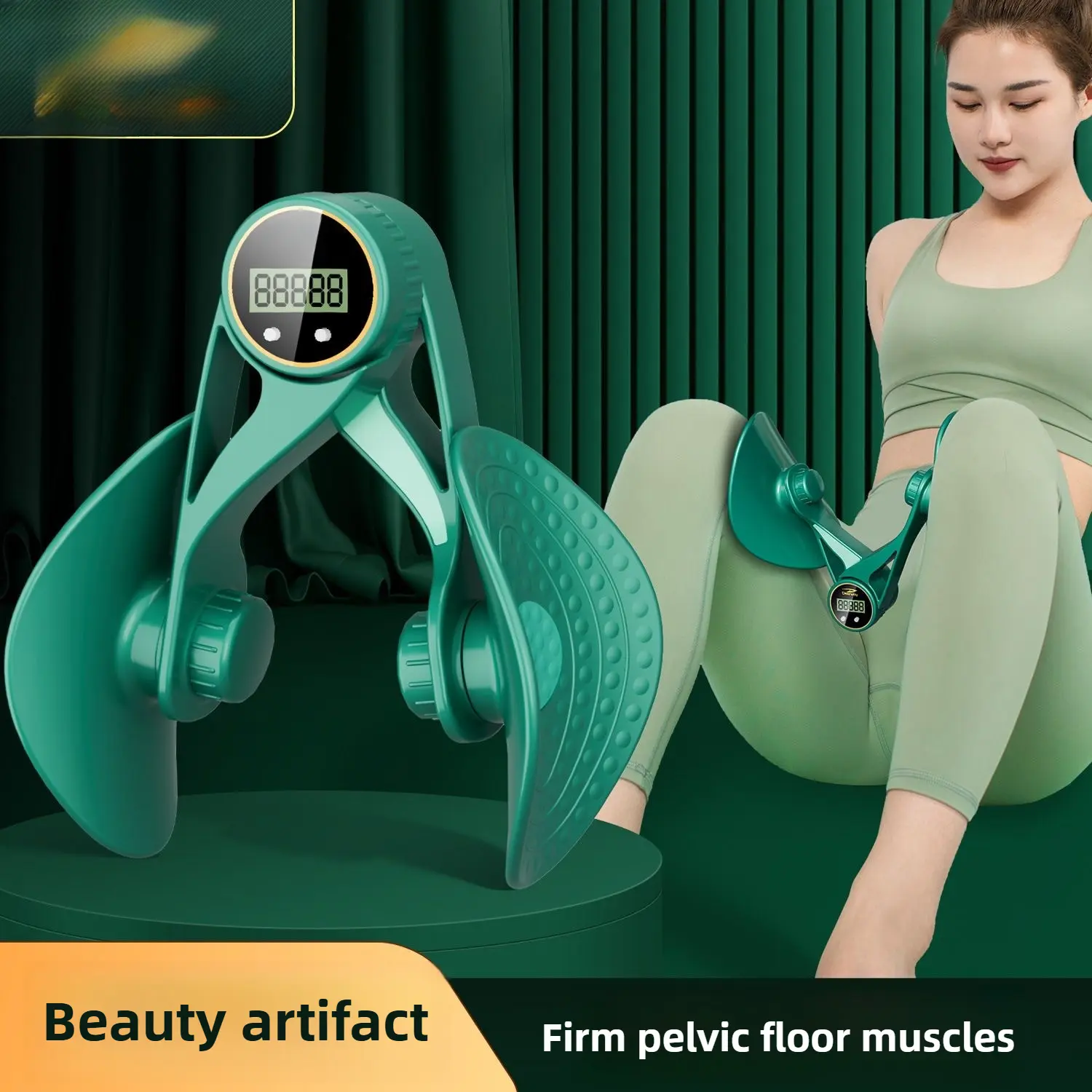 Pelvic floor muscle trainer beautiful legs thin legs artifact home yoga clip postpartum repair fitness equipment Healthcare Kit Aid Bathroom