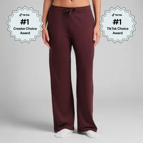 Comfrt | AllDayJersey Straight Leg Pants | Soft All-Day Wear Jersey Lounge Bottoms Womenswear Adjustable