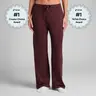 Comfrt | AllDayJersey Straight Leg Pants | Soft All-Day Wear Jersey Lounge Bottoms Womenswear Adjustable