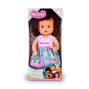 Nenuco of The World Asian Baby Doll with Dark Brown Hair and Brown Eyes, 12" Doll for Ages 2+