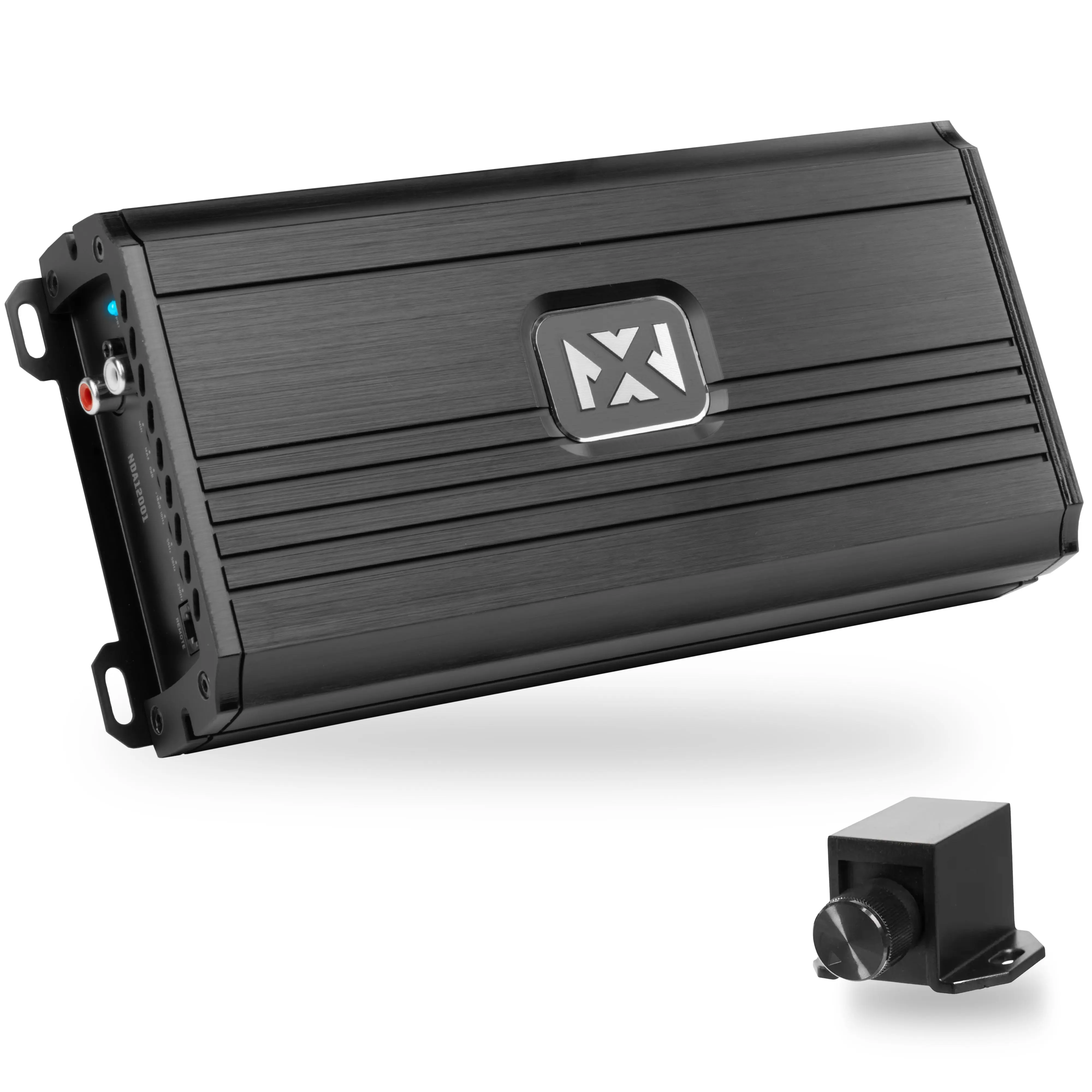 2000W Peak (1000W RMS) N-Series Dual 10" Subwoofer Bass Package with Monoblock Amplifier and Wiring Kit