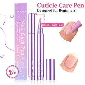 JAYSUING Cuticle Oil Pen for Press On Nails, Nail Prep and Aftercare Treatment, Moisturizes Cuticles and Helps Maintain Healthy Nails