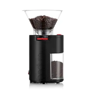 Bodum Bistro Conical Burr Electric Coffee Grinder Black Bodum Bistro Conical Burr Electric Coffee Grinder Black