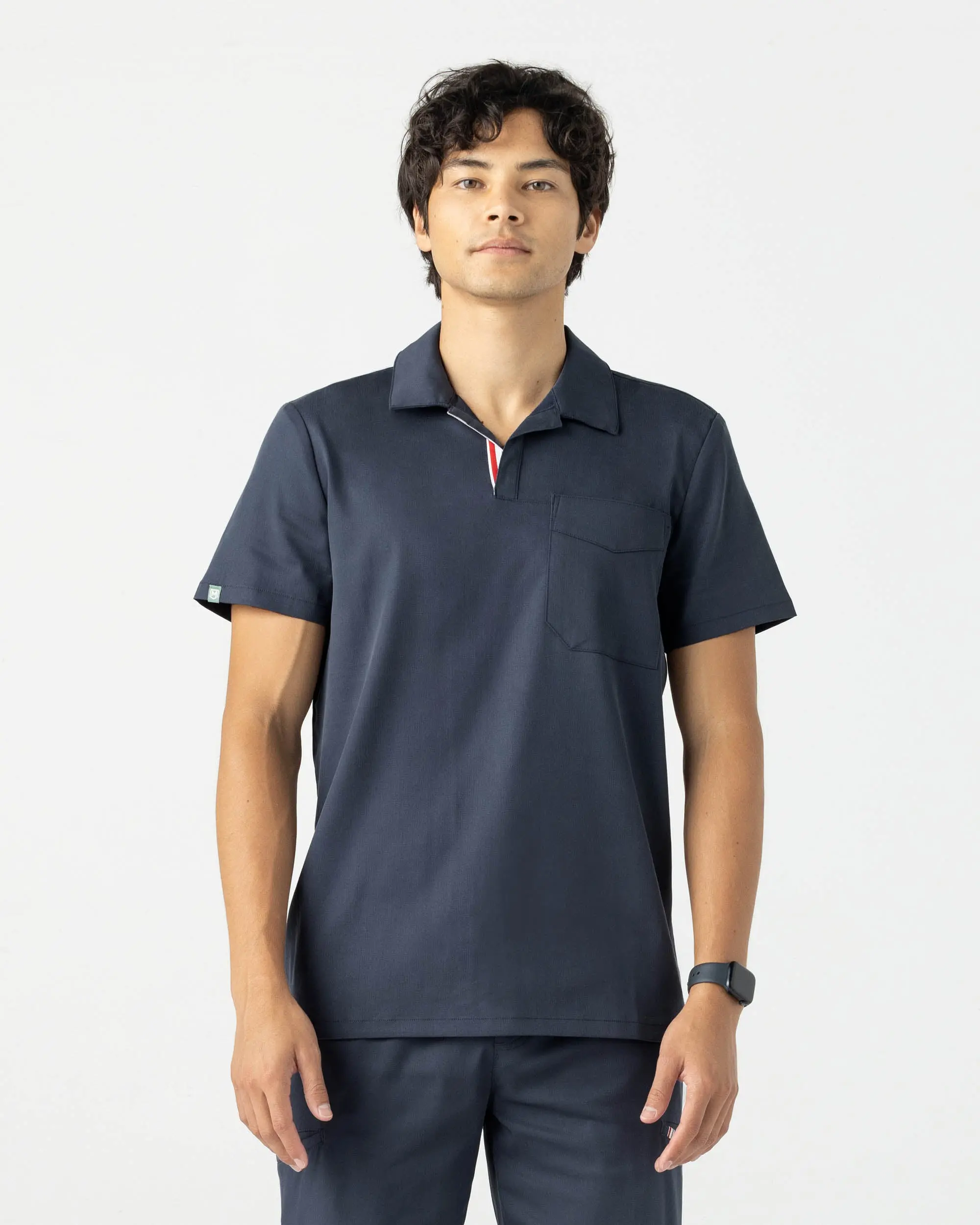 TENCEL™ Fraser‎ ‎ Collar Scrub Top (Final Sale)