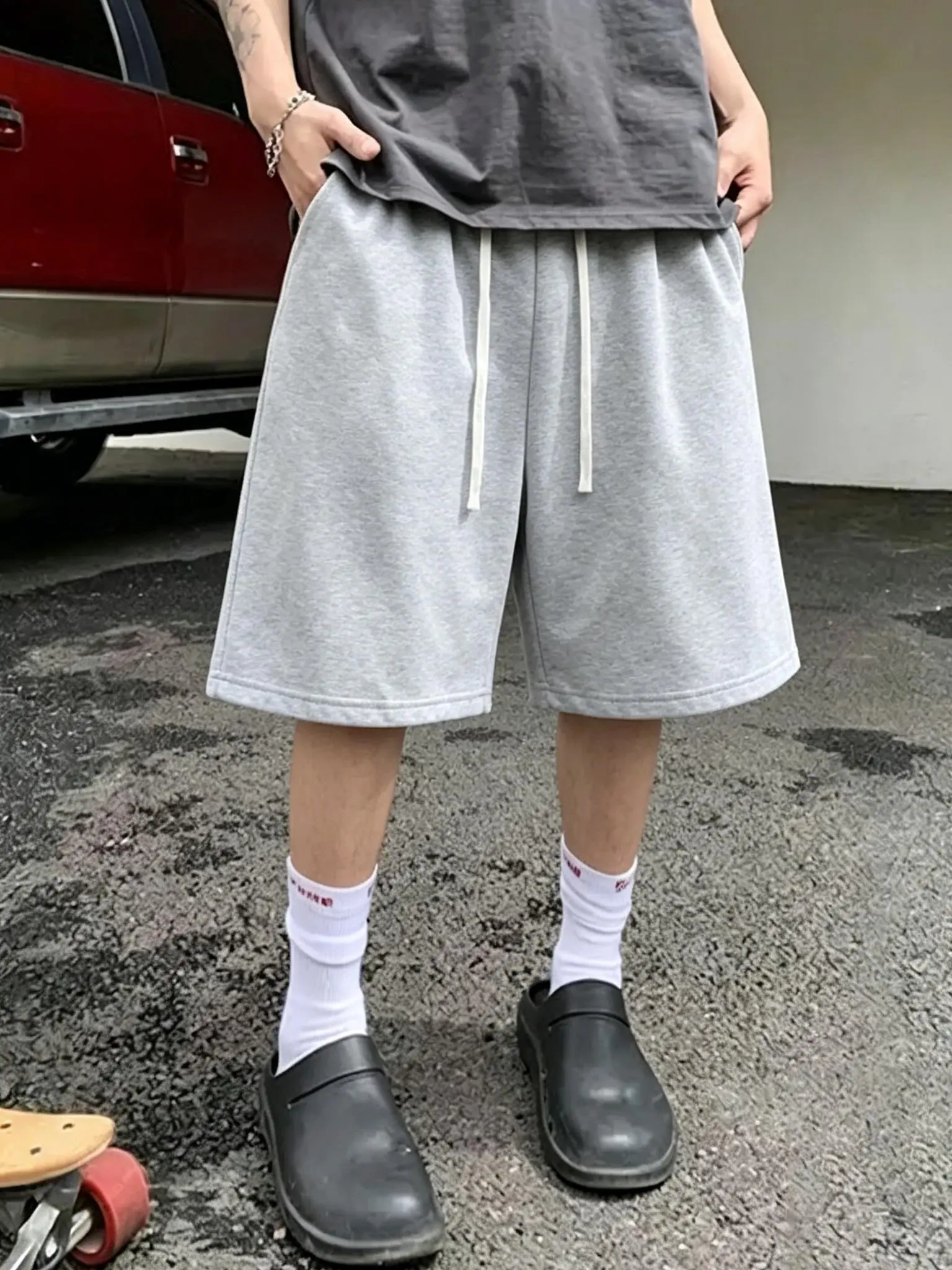 summervibes Men’s summer casual athletic shorts, loose straight fit, breathable, simple and versatile