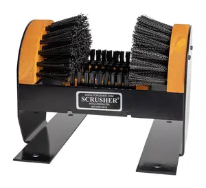 Scrusher - Deluxe Shoe & Boot Cleaner Brush Outdoor Heavy Duty Weather Resistant for Cleaning Mud, Slush, and Snow from Footwear – Made in The USA