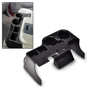 CROSSDESIGN Fit For 1999-2001 Ford F-250 F-350 F-450 Super Duty Center Console Cup Holder