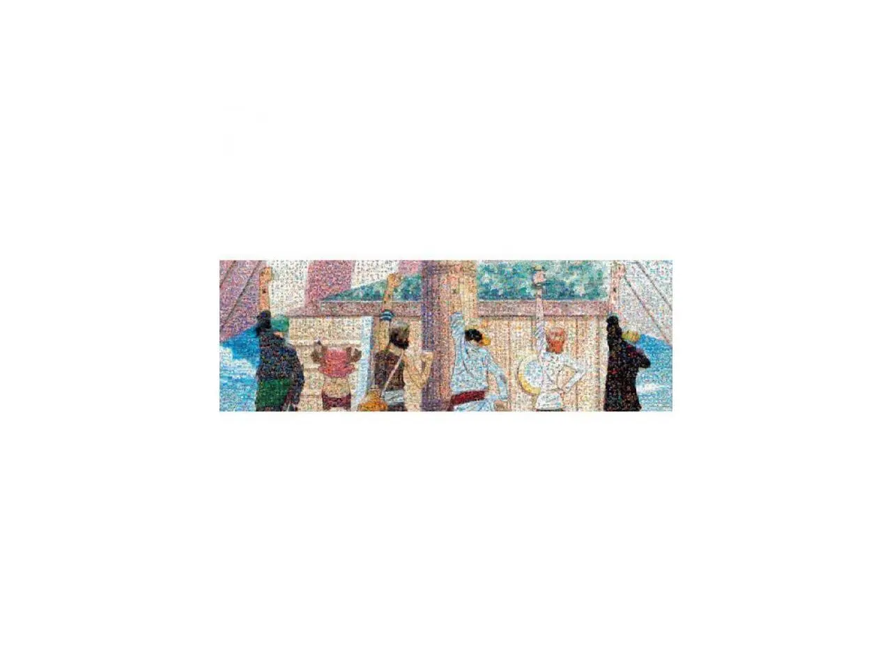 Ensky One Piece Sign of Friends Mosaic Art 950-Piece Jigsaw Puzzle