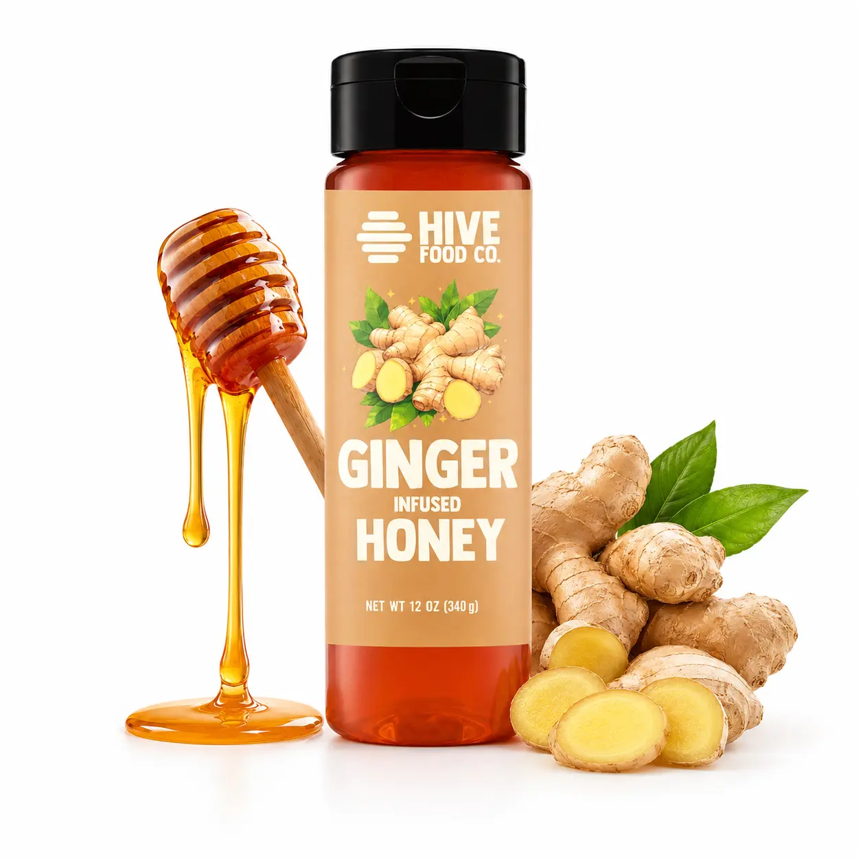 Ginger Infused Honey