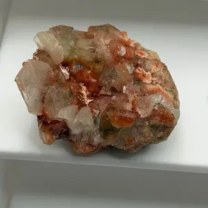 Green Apophyllite + Peach Stilbite