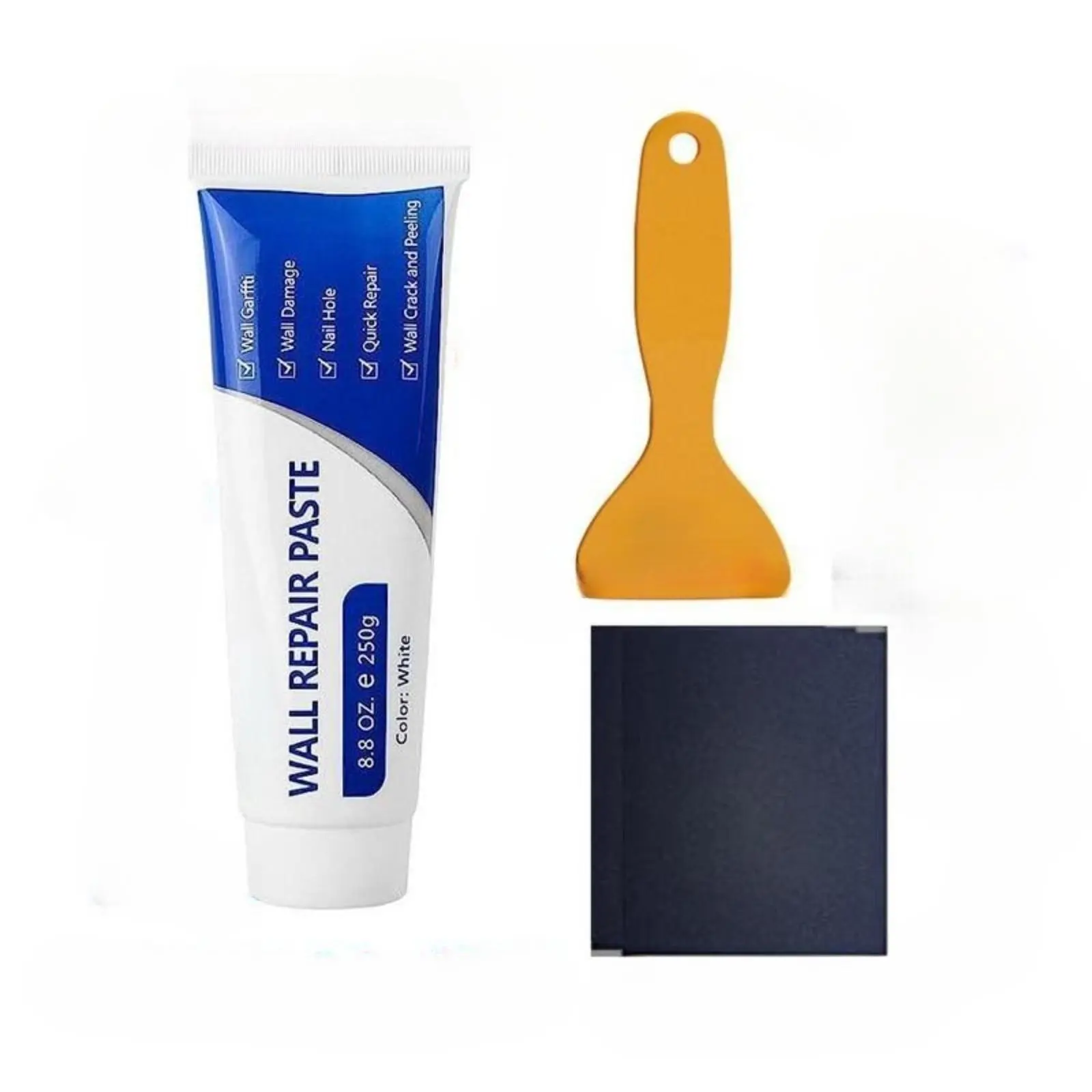 Drywall Repair Kit, Wall Mending Agent, Wall Repair Paste, Wall Patch Repair Kit with Scraper, Simple Filling of Wall Holes＆Efficient Crack Repair, Wall Repair Supplies