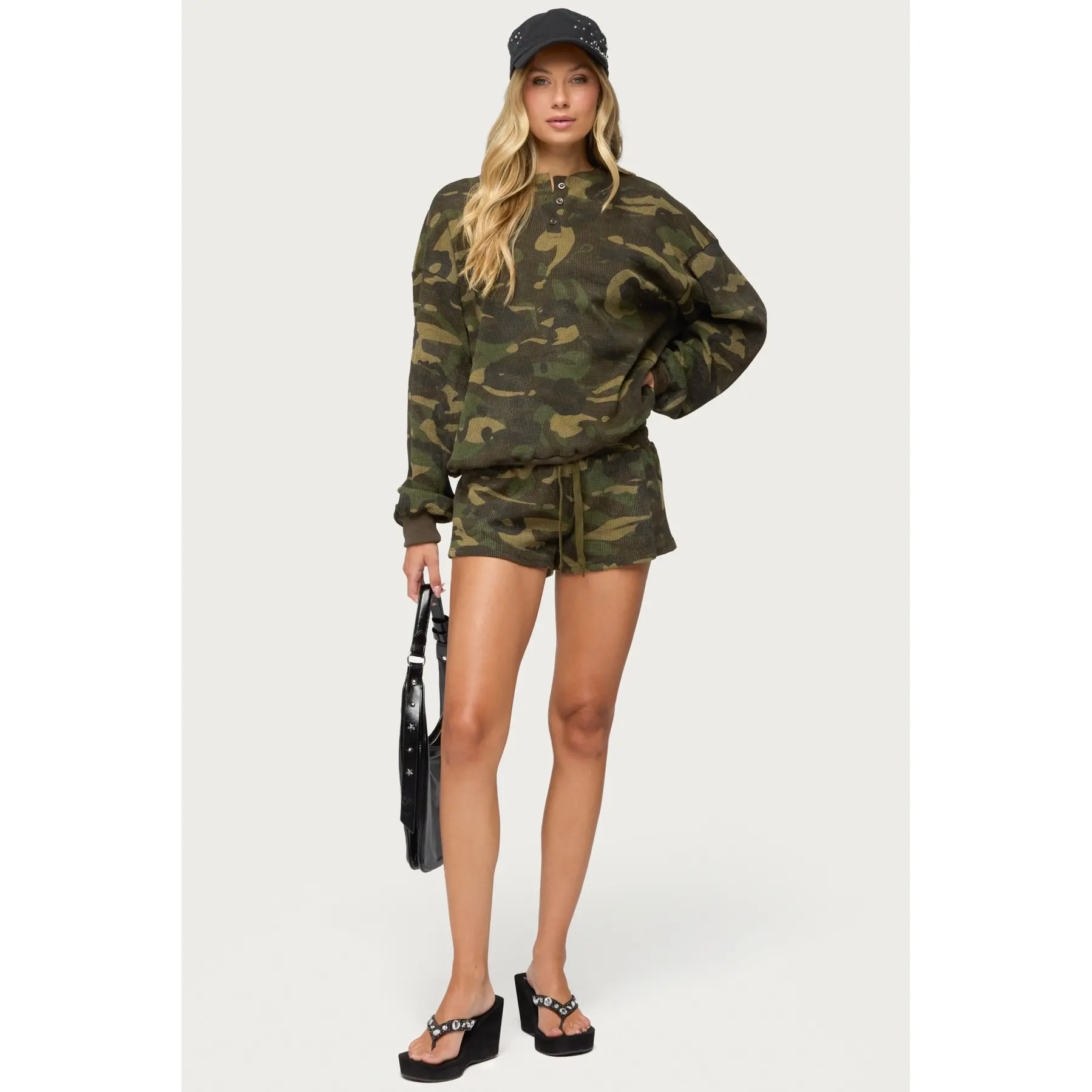 Baila Waffle Shorts