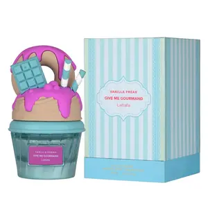 Lattafa Vanilla Freak Eau de Parfum 75ml | Unisex Gourmand Perfume with Cupcake, Vanilla & Sweet Notes Cinnamon Almond Fragrance