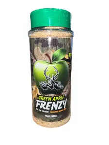 Game Attractant 10oz Jar - Signature Green Apple Flavor with Trace Minerals & Humic Acid - Treats Up to 500 Pounds of Feed