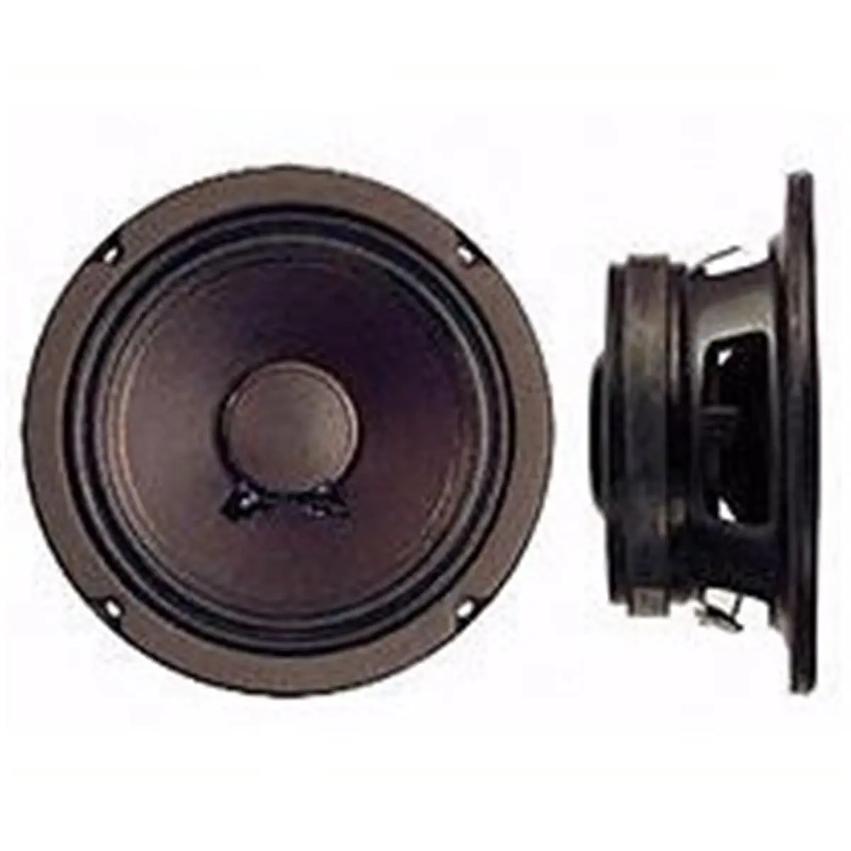 Eminence ALPHA-6A American Standard Series 6.5in High-Power Mid-Range Car Audio Speakers with Steel-Constructed Standard Mount Hardware, True Steel Basket for Ropes, Chains & Pulleys Systems