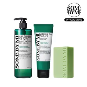 [SOME BY MI] Miracle Acne Cleansing Set – Deep Pore & Sebum Care for Face and Body Breakouts – Korean Skin Care