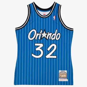 Shaquille O'Neal Orlando Magic 1994-95 Blue Authentic Jersey