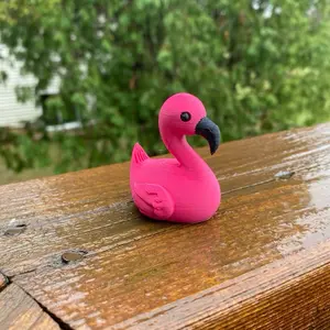 Flamingo Duck Miniature Figurine For Jeeps Dashboards