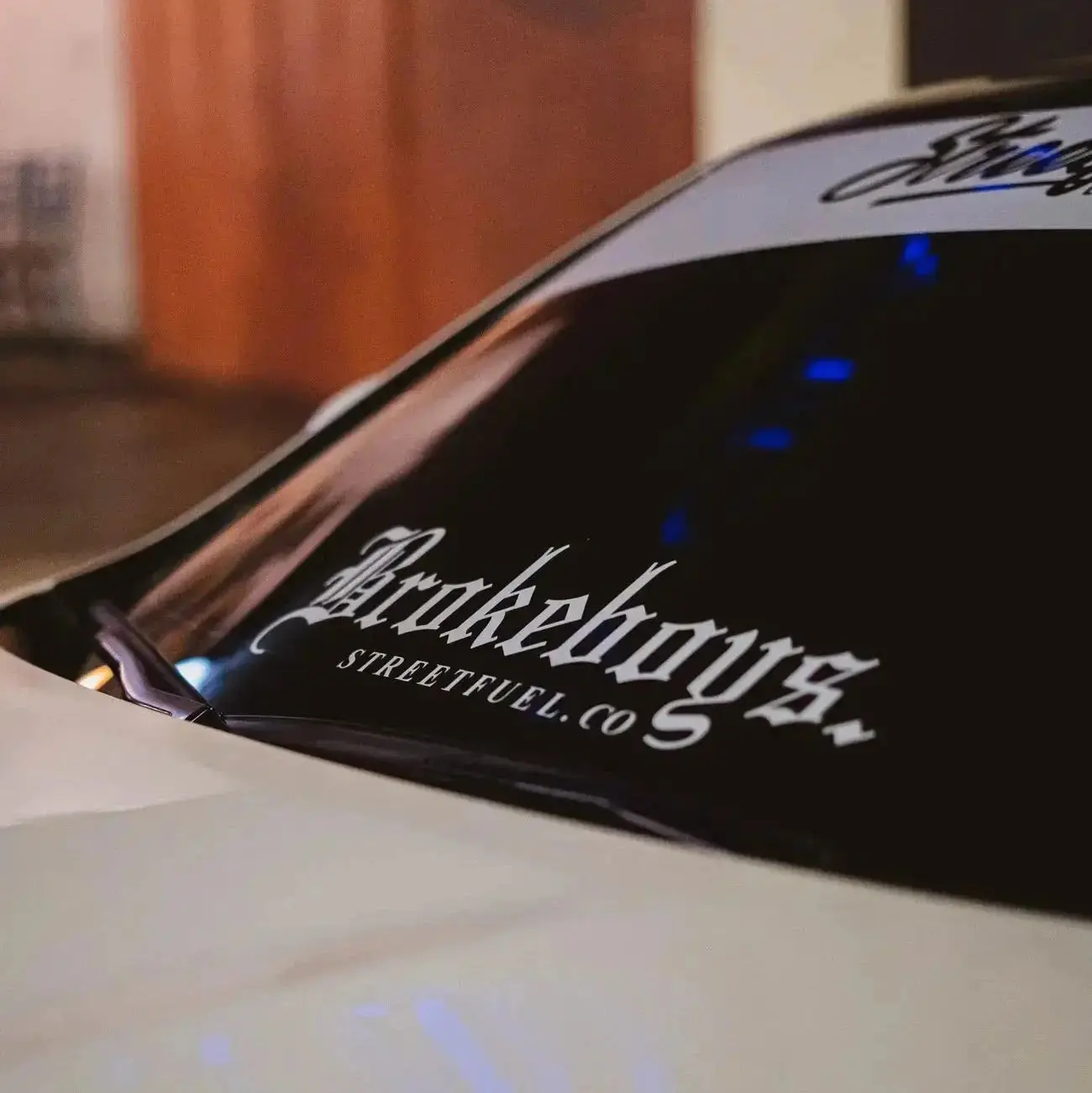 Brokeboys V1 Banner - Rear Window Vinyl Car Banner