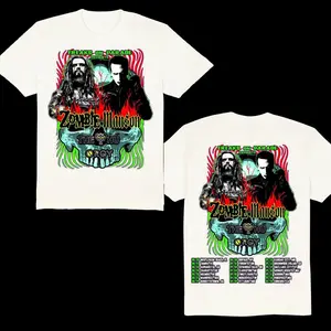 Rob Zombie & Marilyn Manson Announces Freaks On Parade 2026 US Tour T-Shirt