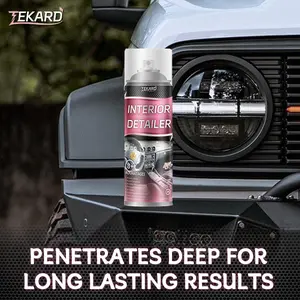 TEKARD Car Spray Cleaner 15 oz Quick Interior Detailer Polished Coated Anti-aging UV Protection Wheel Cleaner for Effortless Car Interior Maintenance
