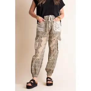 In My Place Distressed Joggers