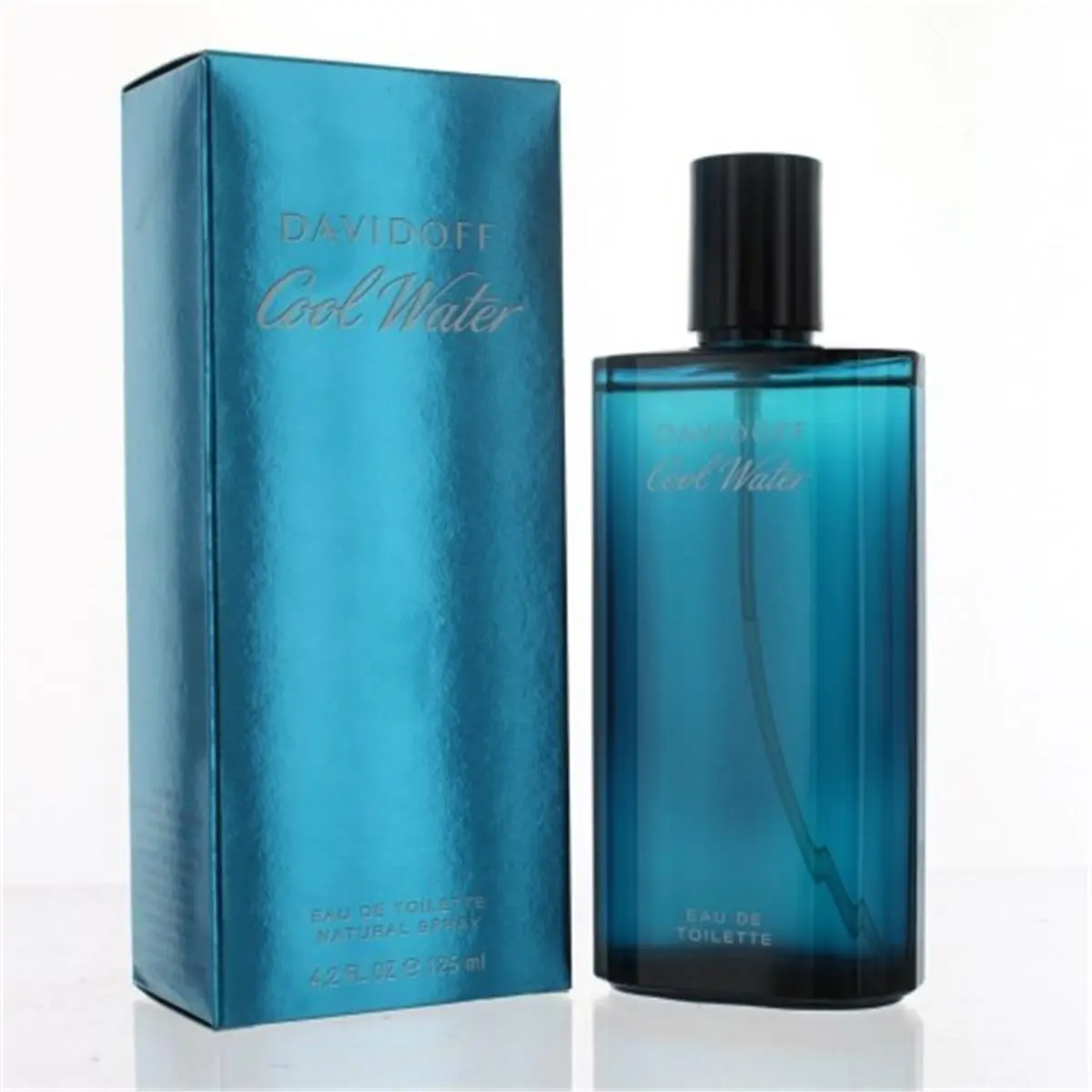 Davidoff Cool Water Men's Eau De Toilette (EDT) Cologne Spray - 4.2 fl oz Aquatic, Fresh Natural Long-Lasting Daily Wear Scent, EDP Spray Option, Edt Edp Spray