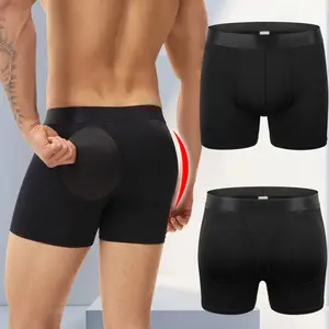 Men's Thickened Hip Lifting Pants Shaping Boxer Briefs Men's Hip Lifting Shorts Menswear Stylish
