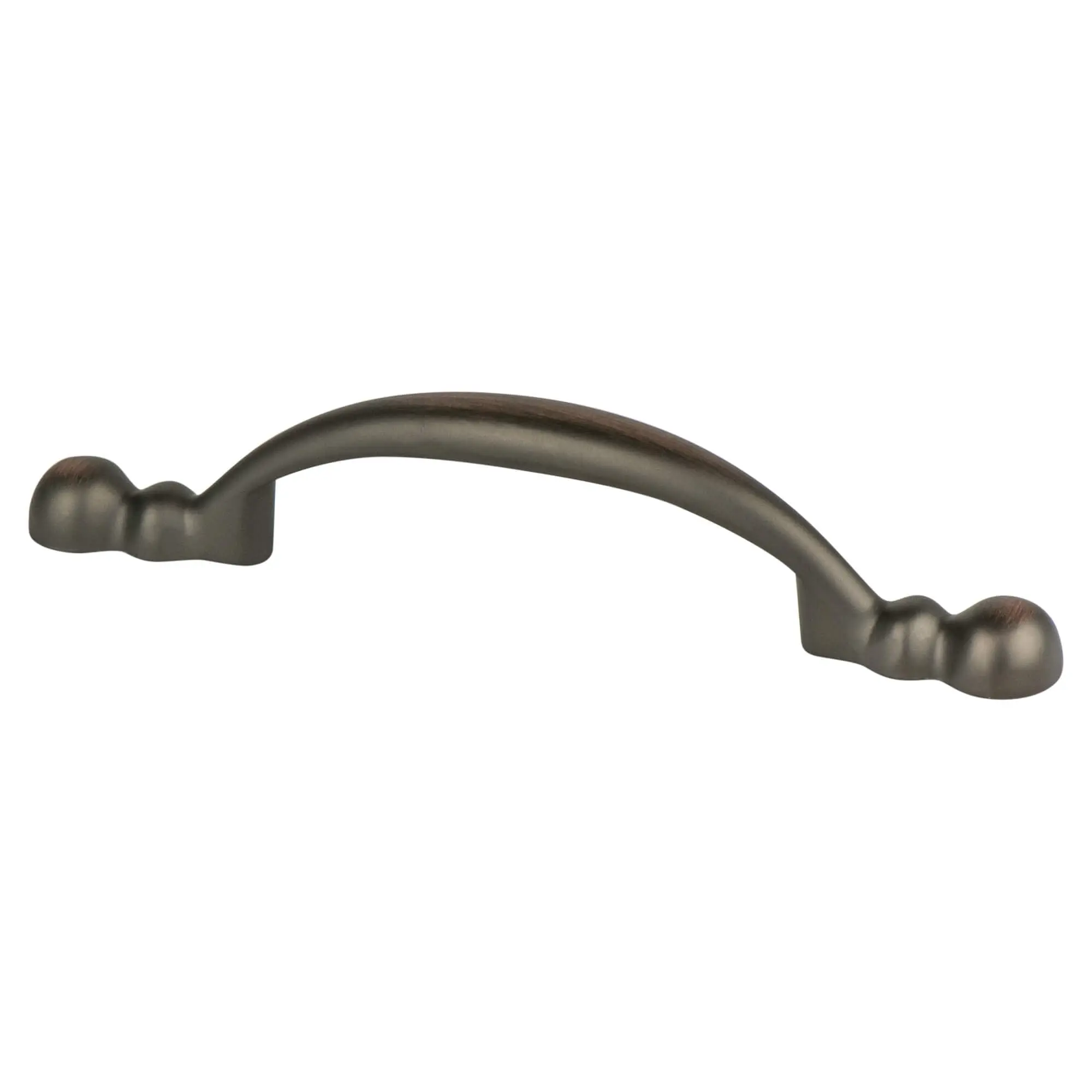 Classic Decorative Metal Door Handles, 3-Pack Advantage Plus 2-Pull Door Hardware with 5.25 in. CC & 1/2 in. Specs, Verona Bronze Finish for Home Decor, Plus Two, Pull Handle