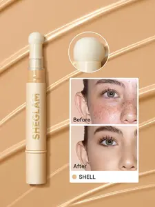 SHEGLAM Complexion Boost Concealer | Sponge Head Applicator Matte Liquid Concealer | Hydrating Full Coverage
