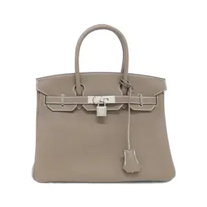 Pre-owned HERMÈS Calfskin Shoulder Bags Hermes Birkin30 Togo