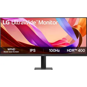 LG 34U511A-B 34" UltraWide WFHD 2560x1080 100Hz 21:9 IPS Monitor, Black