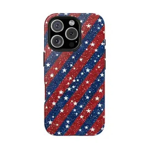 USA Flag Tough Phone Case: Patriotic Stars & Stripes